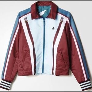 RARE Adidas x Mary Katrantzou reversible jacket